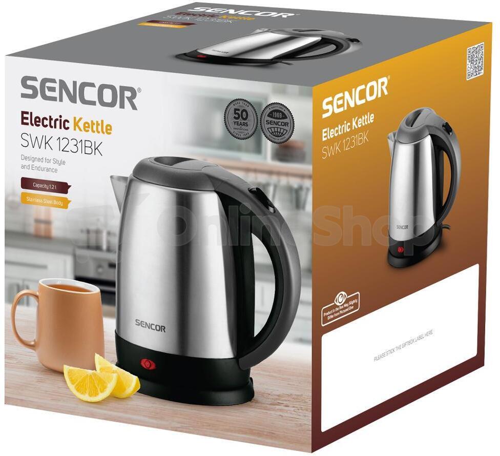 Rychlovarná konvice Sencor SWK 1231BK