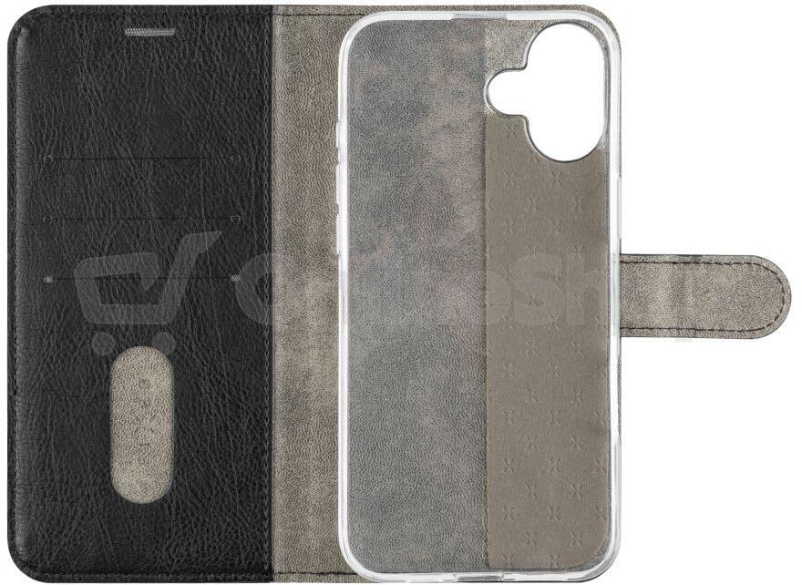 Pouzdro typu kniha FIXED Opus pro Apple iPhone 16, černé