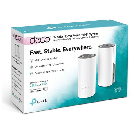 TP-LINK WiFi AC1200 (Deco E4 2-pack)