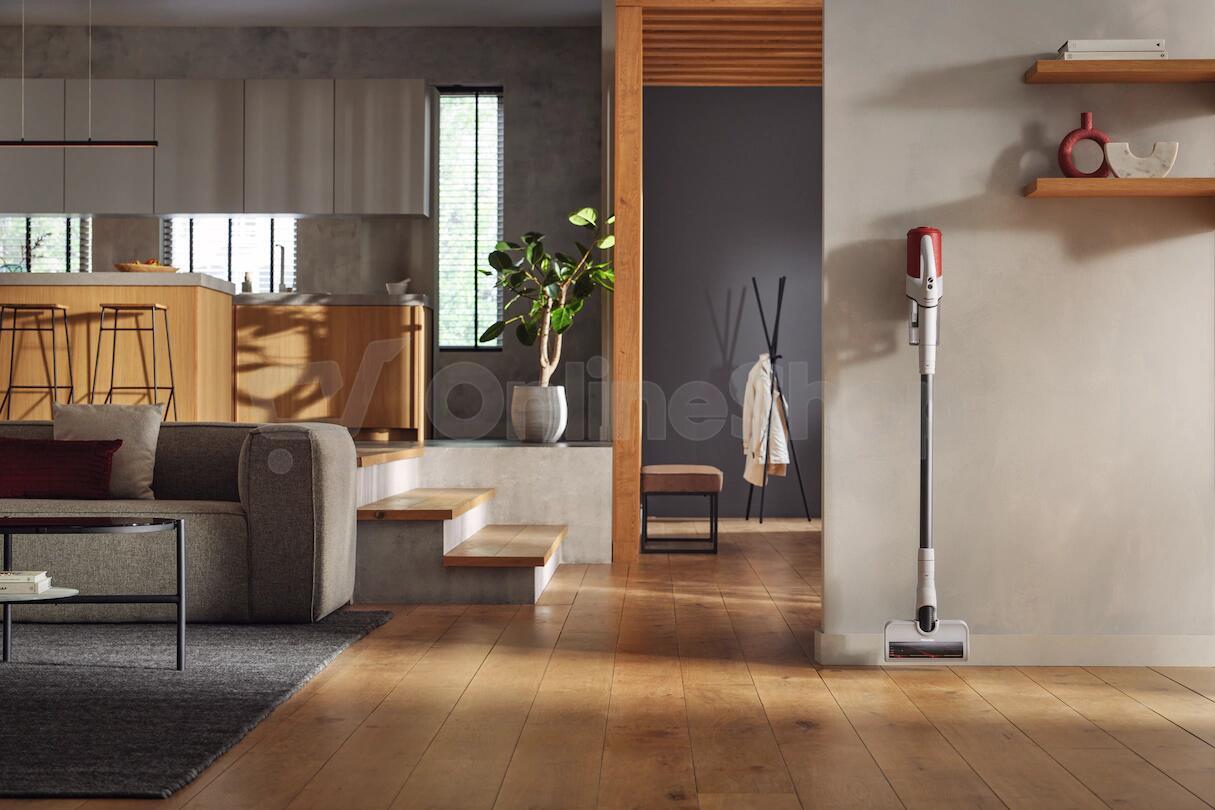 Tyčový vysavač Miele Duoflex HX1, terra červená