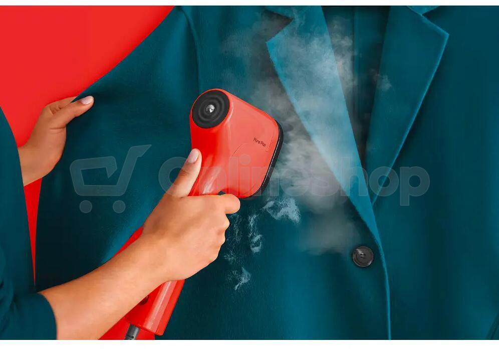 Napařovač oděvů Tefal DT2022E1, červený