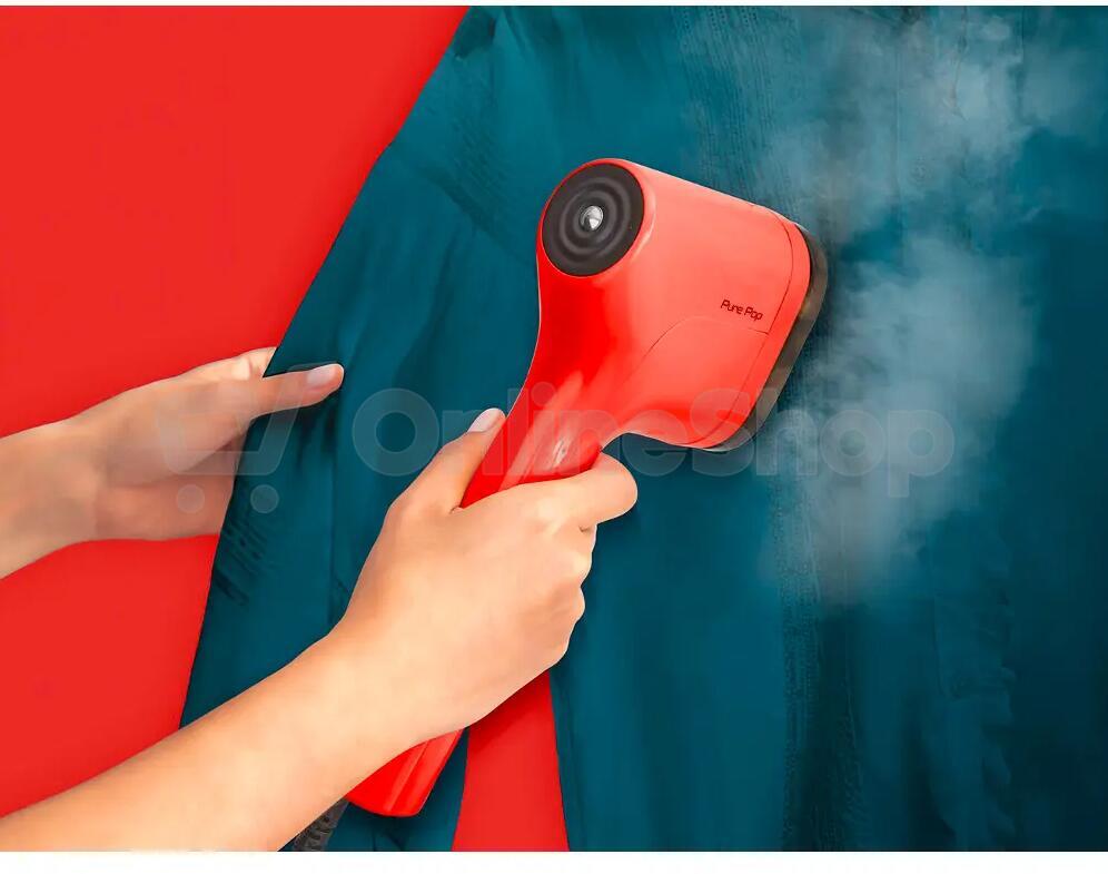 Napařovač oděvů Tefal DT2022E1, červený