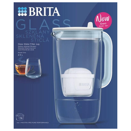 Brita Sklenen konvice 2,5 l modr (foto 1)