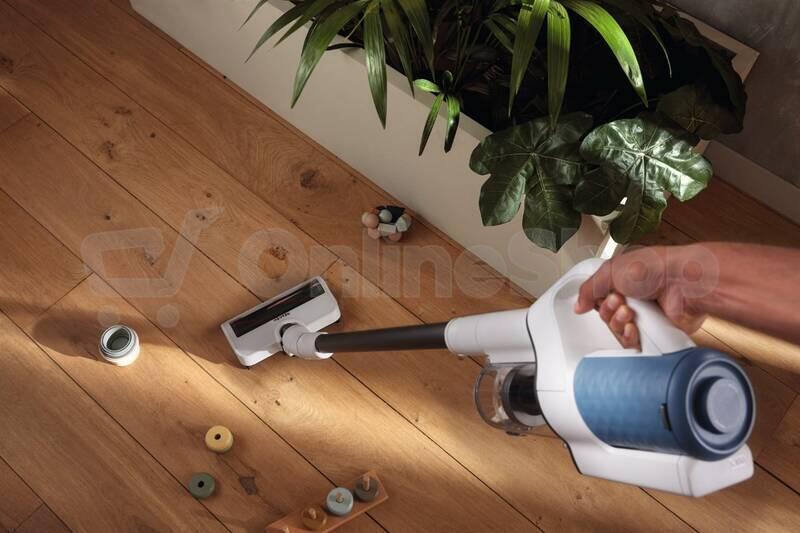 Tyčový vysavač Miele Duoflex HX1, nordic modrá