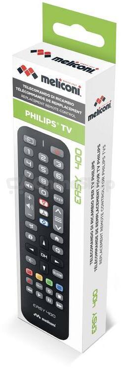 Dálkové ovládání Meliconi, 808059, EASY 400, pro TV Philips
