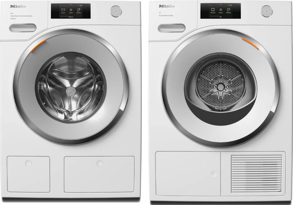 SET Pračka Miele WWV980 WPS Passion + Sušička prádla Miele TWR780WP Eco&Steam&9kg + DOPRAVA ZDARMA