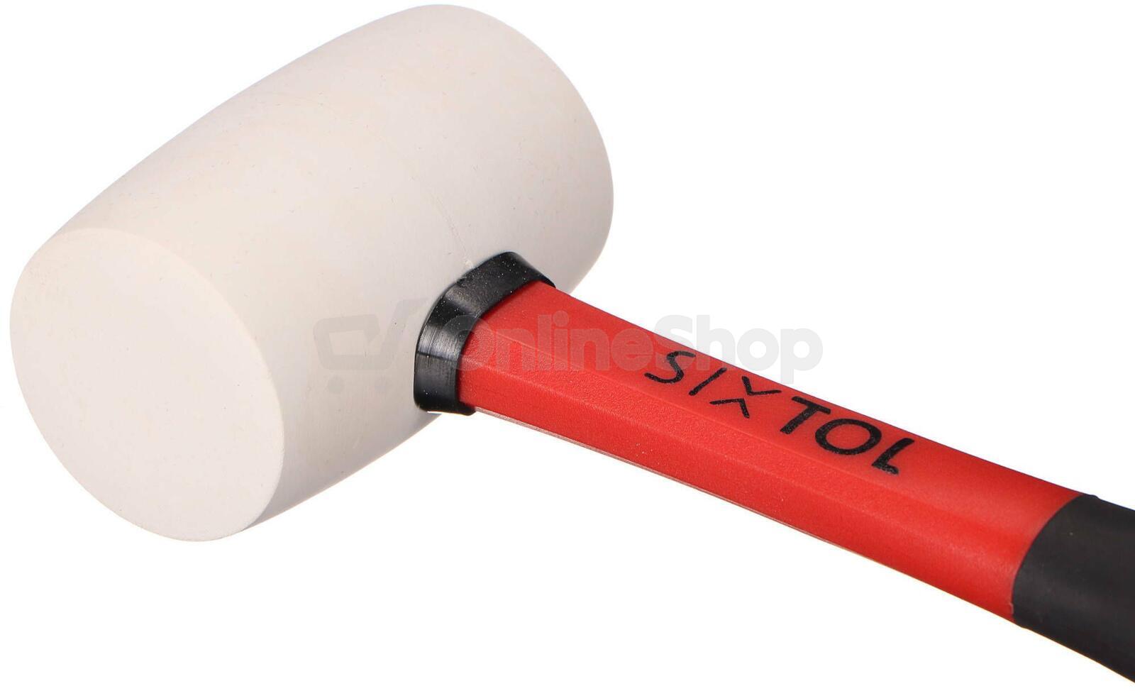 Gumová palička TPR HAMMER 340, bílá, 340g, 310mm SIXTOL