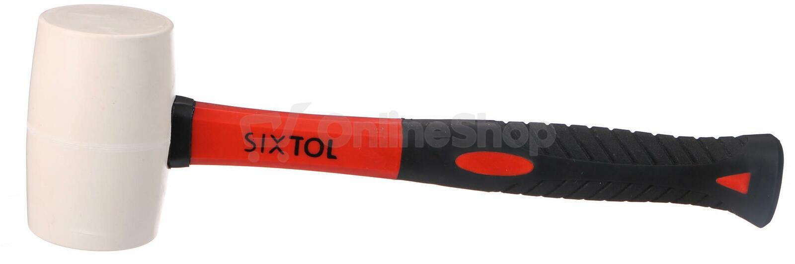 Gumová palička TPR HAMMER 450, bílá, 450g, 330mm SIXTOL
