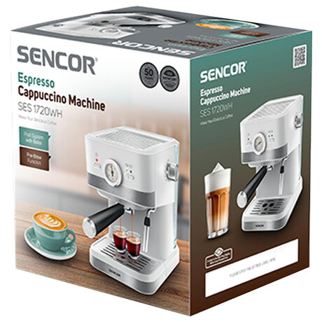 Pkov espresso Sencor SES 1720WH