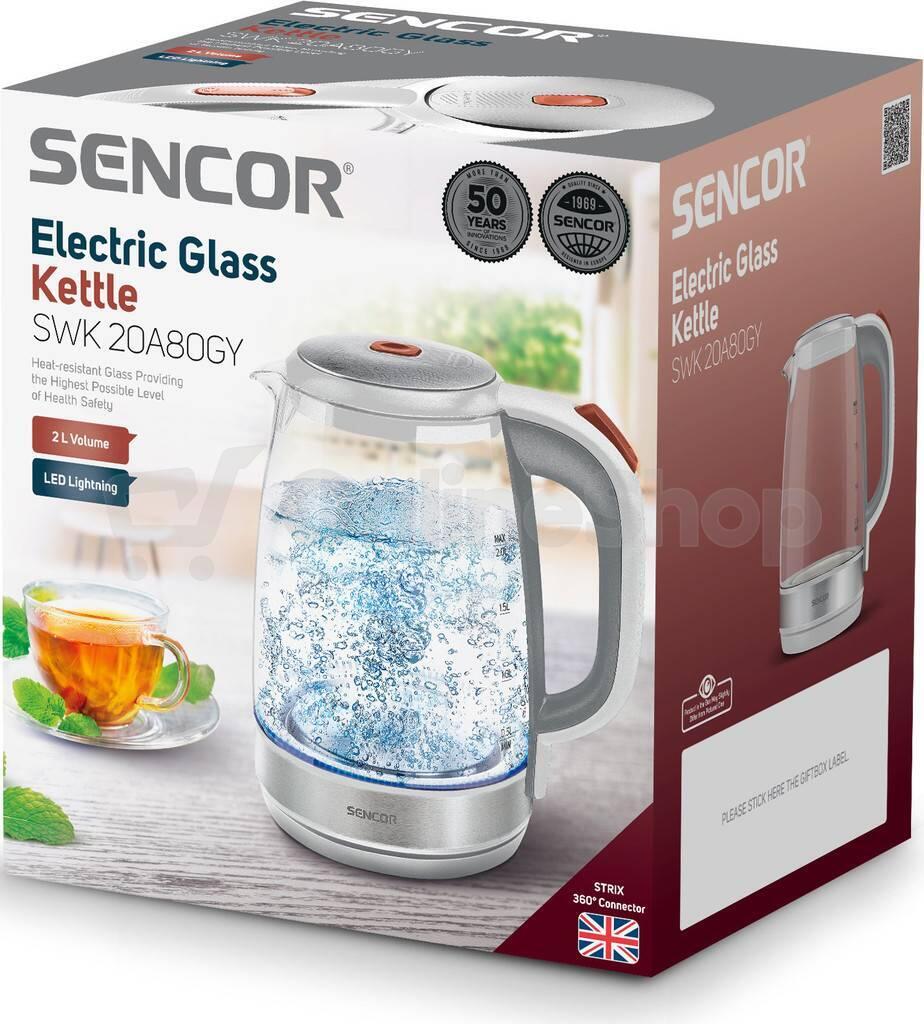 Rychlovarná konvice Sencor SWK 20A80GY