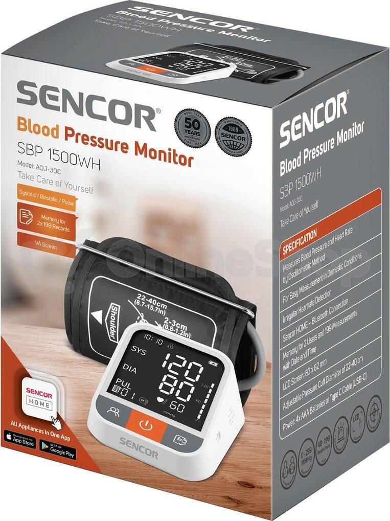 Tlakoměr Sencor SBP 1500WH