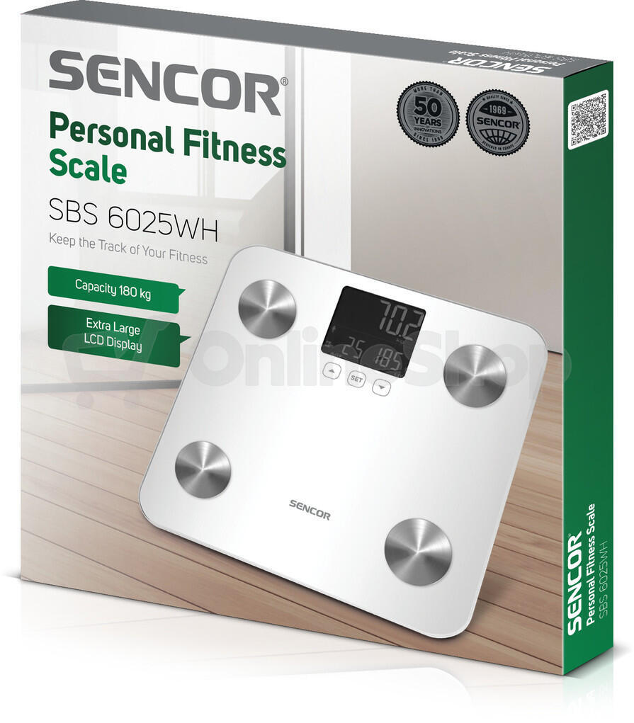 Osobní váha Sencor SBS 6025WH