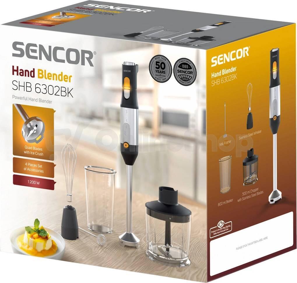 Mixér tyčový Sencor SHB 6302BK