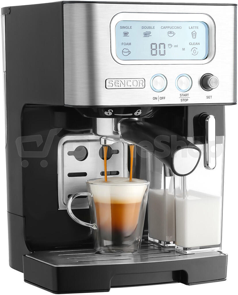 Pákové espresso Sencor SES 4090SS