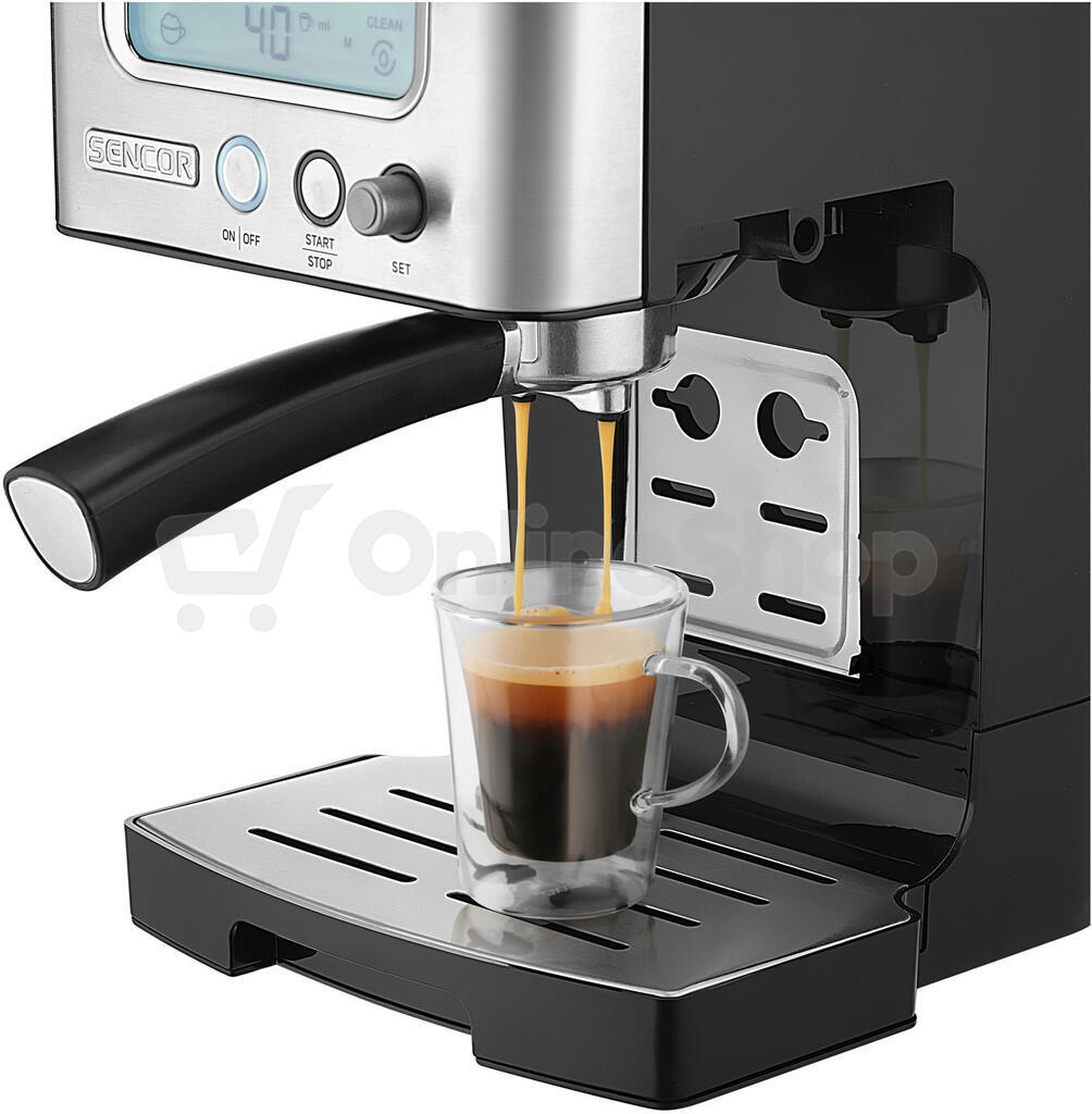 Pákové espresso Sencor SES 4090SS