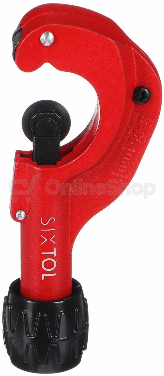 Řezač trubek s odhrotovačem PIPE CUTTER 35, 3-35mm SIXTOL
