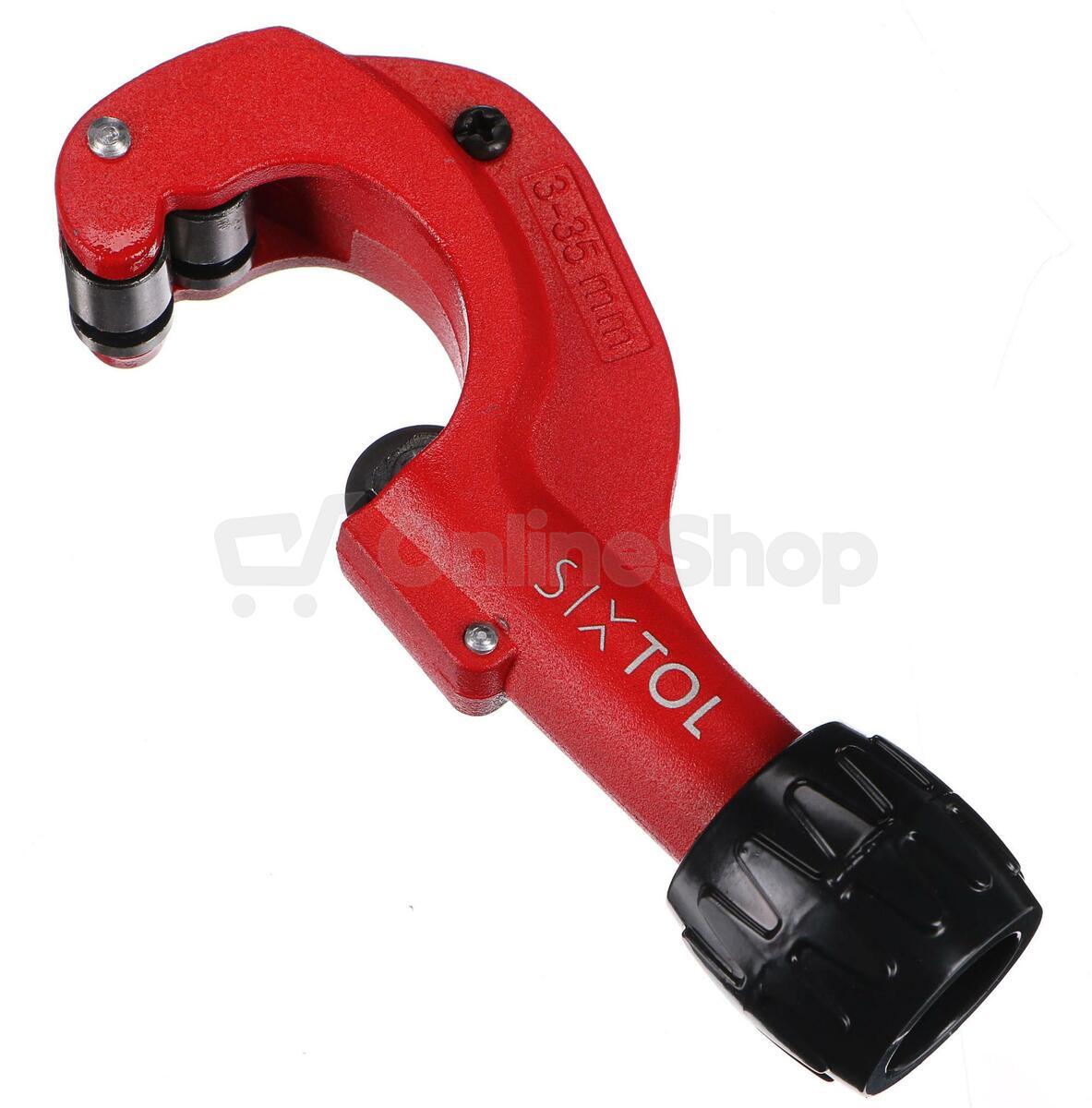 Řezač trubek s odhrotovačem PIPE CUTTER 35, 3-35mm SIXTOL