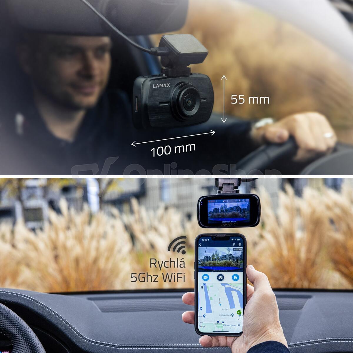 Autokamera Lamax C11 GPS 4K