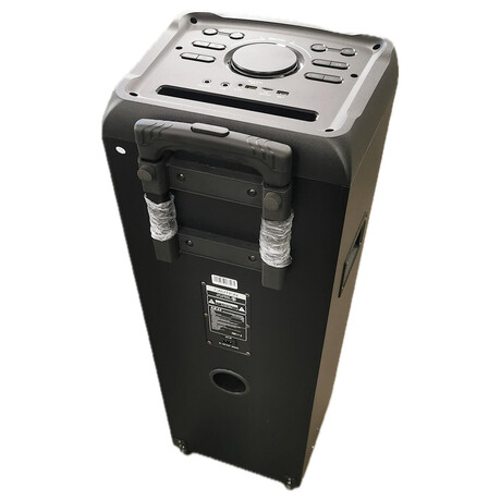 AKAI Party speaker 1010, penosn, Bluetooth, LED displej, 100 WRMS, lehce pokozeno | Skuten fotografie prodvanho kusu (foto 3)