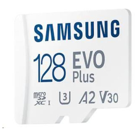 Samsung EVO Plus/micro SDXC/128GB/UHS-I U3 / Class 10/+ Adaptr/Bl (MB-MC128SA/EU)