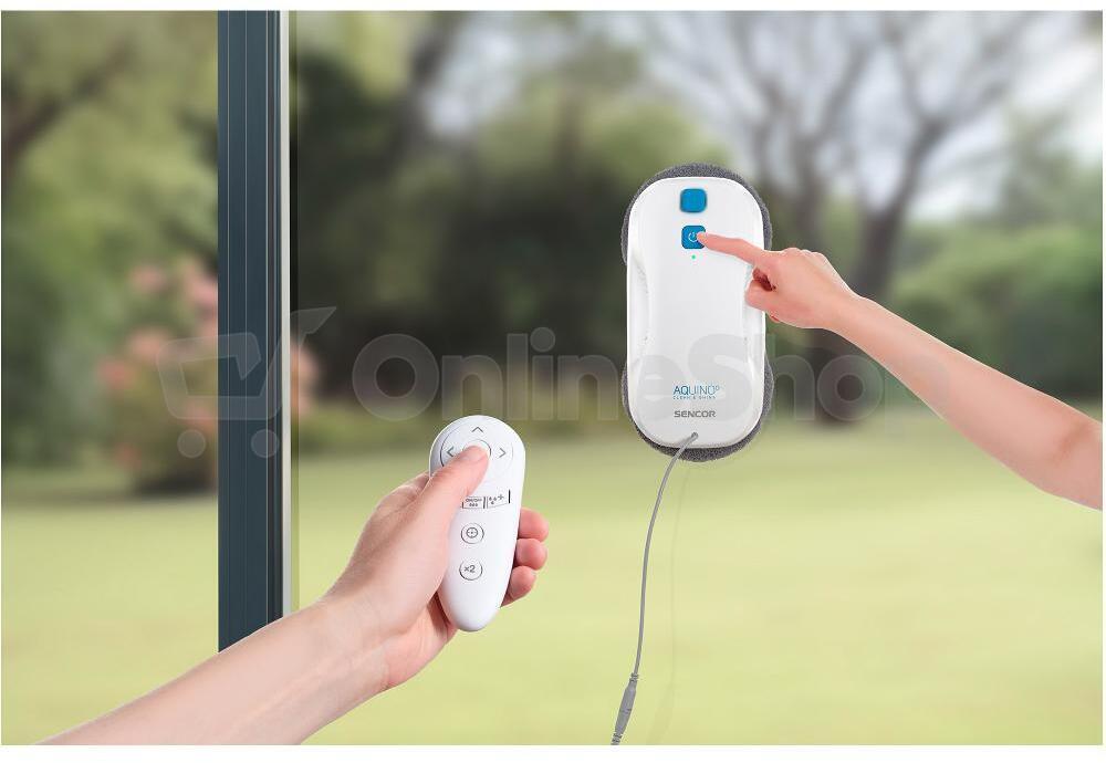 Robotický čistič oken Sencor Aquino SRW 6010WH