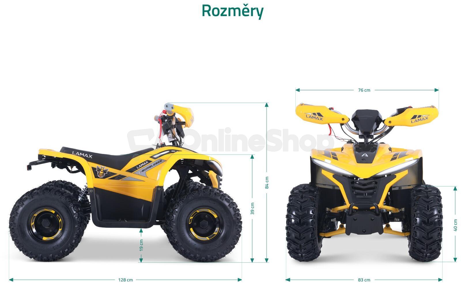 LAMAX eBumbleBee ATV60M - assembled