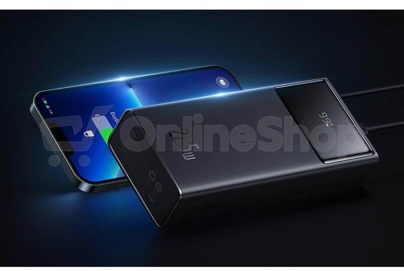 Powerbanka Baseus Star-Lord 30000mAh, 22,5W černá
