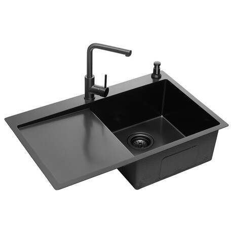 Nerezov dez s odkapem Concept DNN1045dsr NANO coat TITANIA, prav