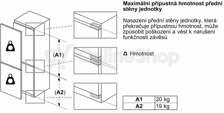 Vestavná chladnička Bosch KBN96ADD0