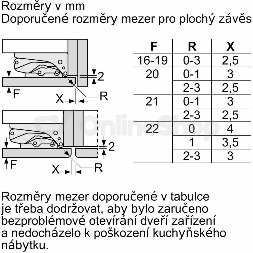 Vestavná chladnička Bosch KBN96ADD0