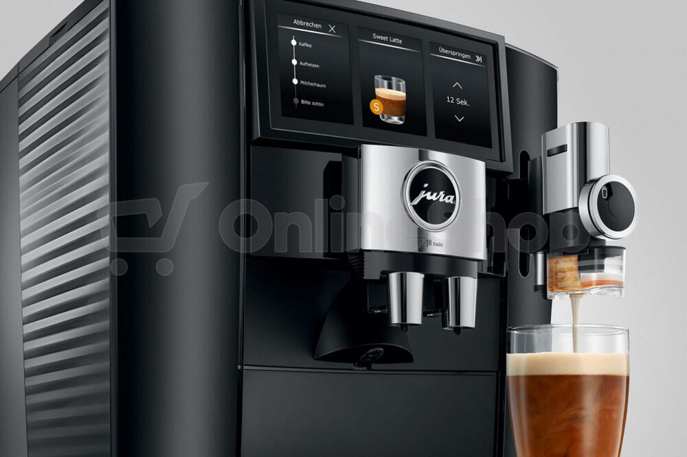Kávovar Jura J8 twin Diamond Black
