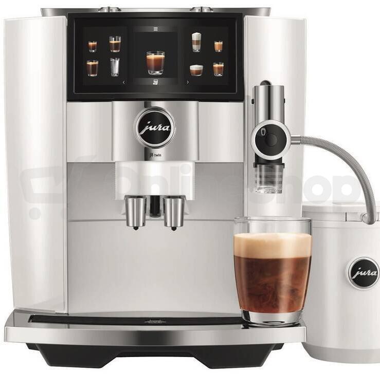 Kávovar Jura J8 twin Diamond White