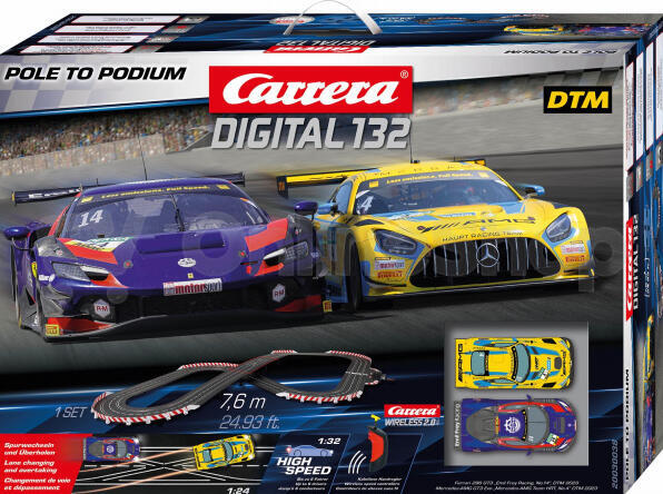 Autodráha Carrera D132 30038 Pole to Podium