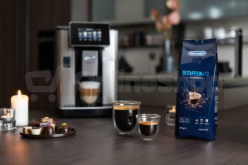 Zrnková káva DeLonghi Decaffeinato Espresso 250g