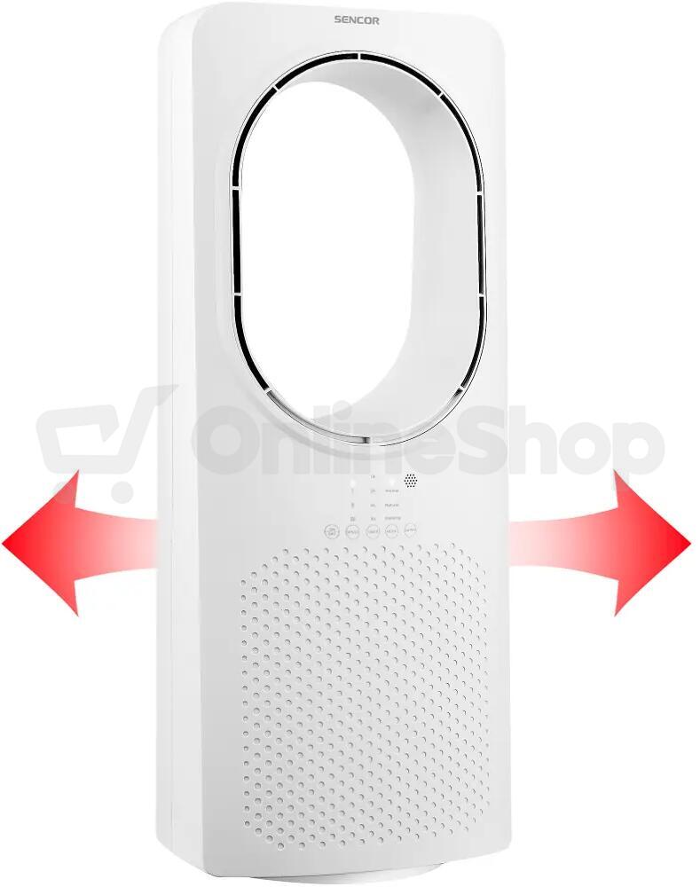 Ventilátor Sencor SFT 2404WH