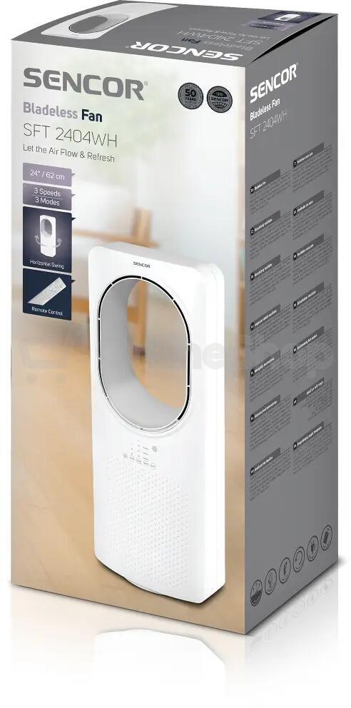Ventilátor Sencor SFT 2404WH