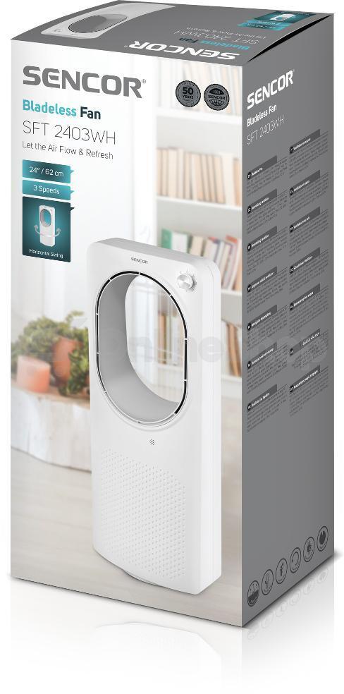 Ventilátor Sencor SFT 2403WH