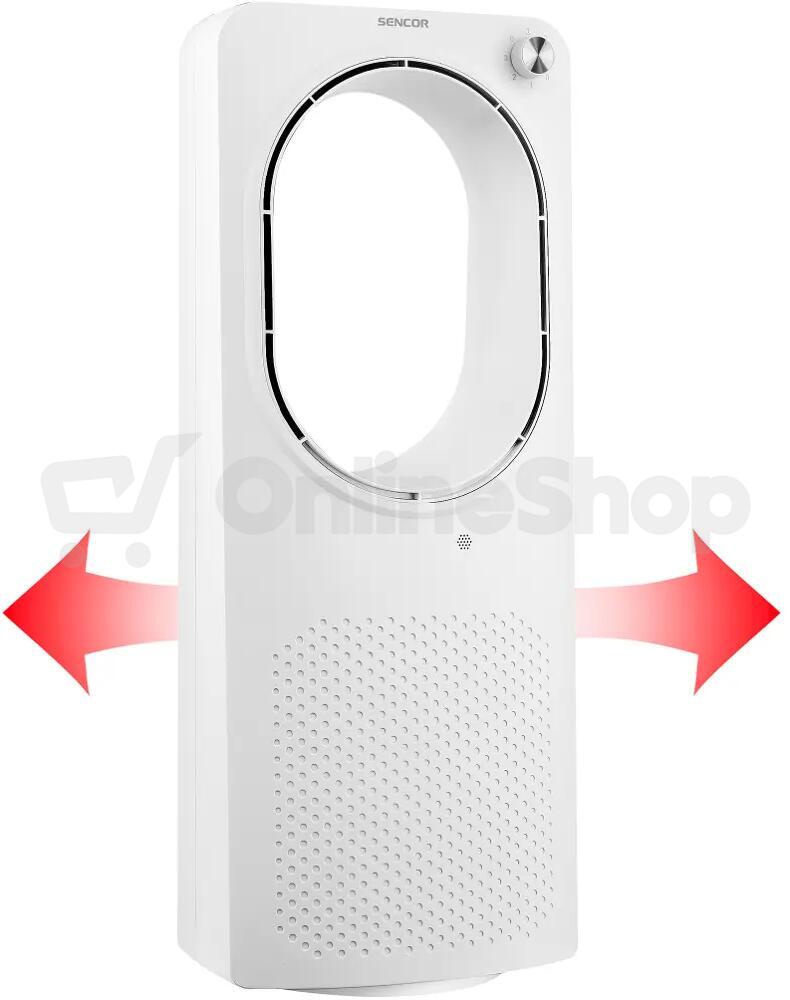 Ventilátor Sencor SFT 2403WH