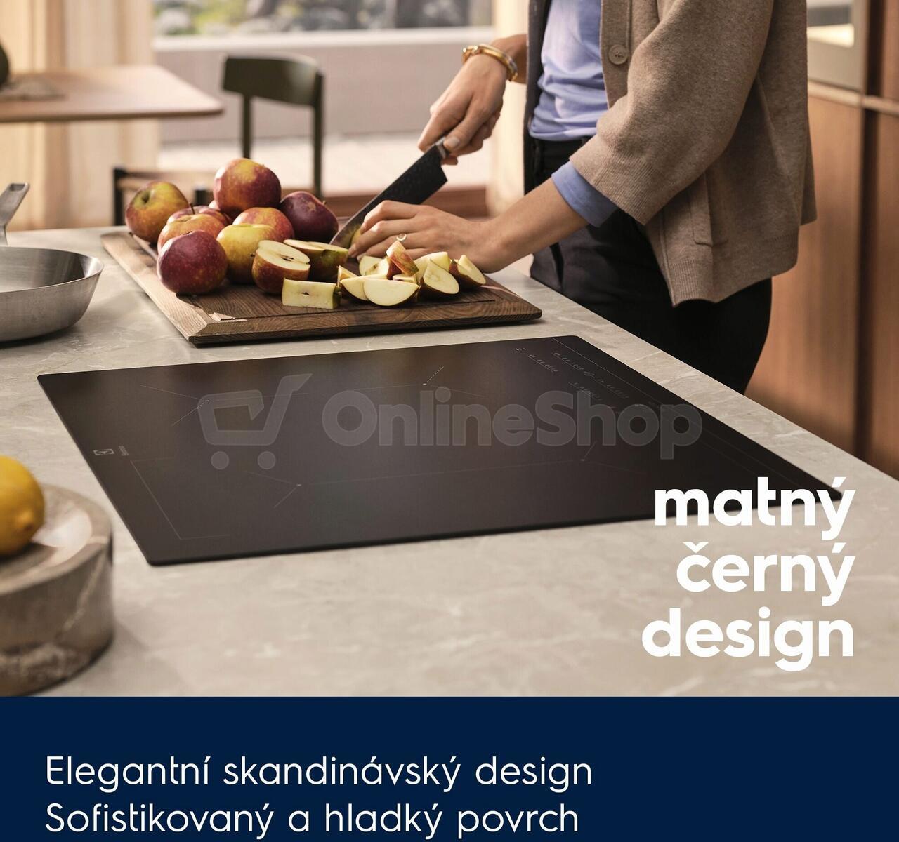 Indukční deska Electrolux EIS62453IZ 700 SenseBoil SaphirMatt®