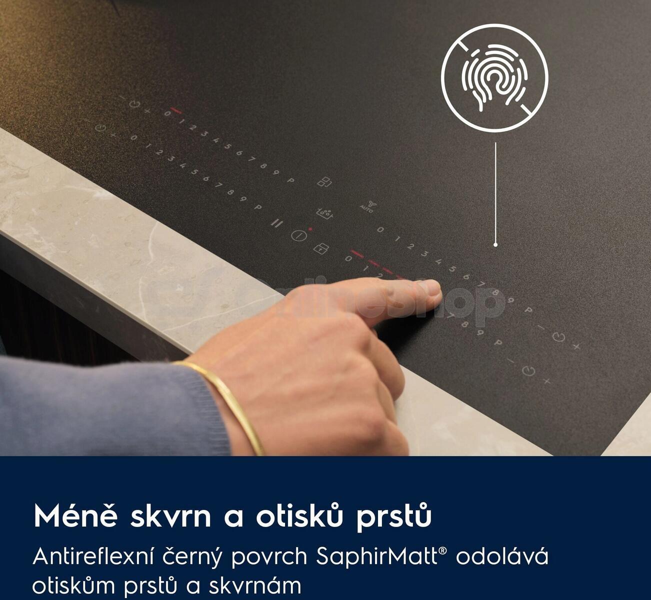 Indukční deska Electrolux EIS62453IZ 700 SenseBoil SaphirMatt®