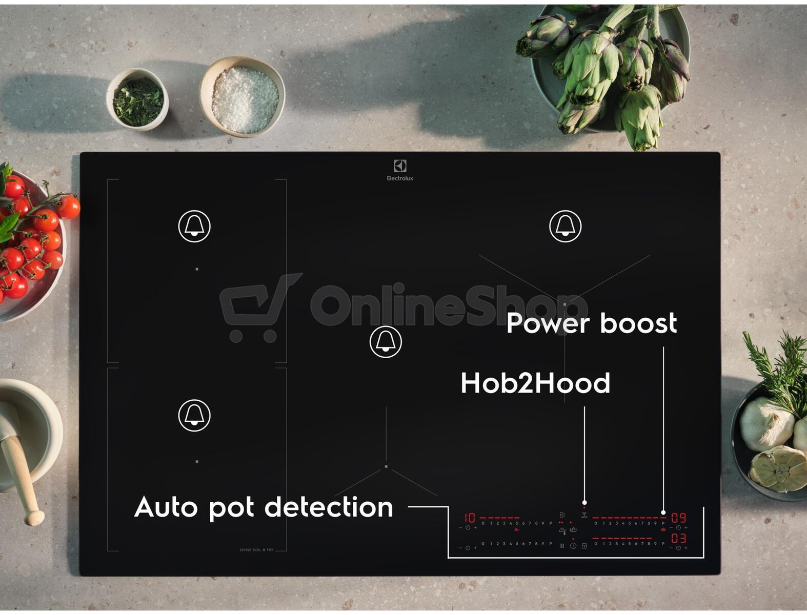 Indukční deska Electrolux EIS62453IZ 700 SenseBoil SaphirMatt®