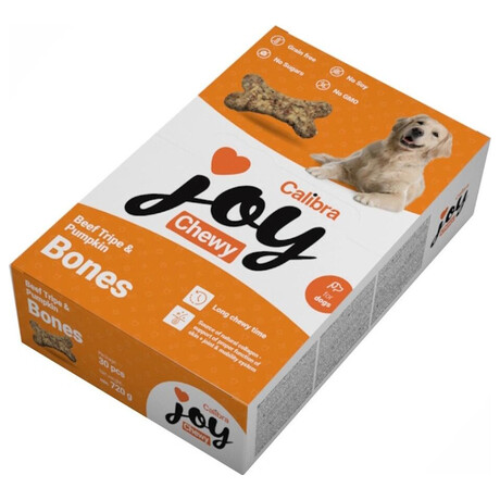 Calibra Joy Dog Chewy Beef Tripe & Pumpkin Bones 720g