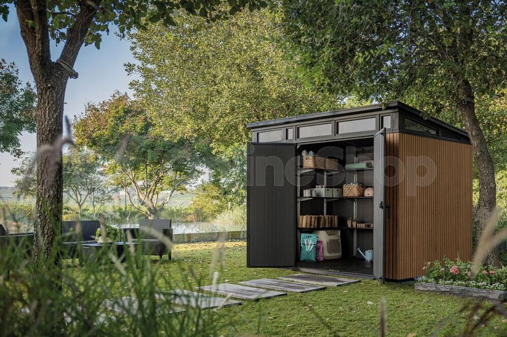 KETER PENT Signature VERTICAL domek 9x7 - hnědý