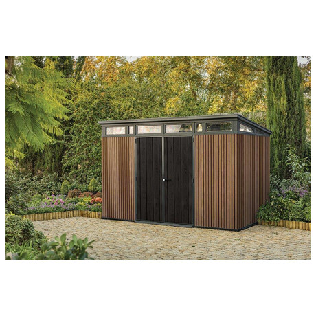 KETER PENT Signature VERTICAL domek 11x7 - hnědý