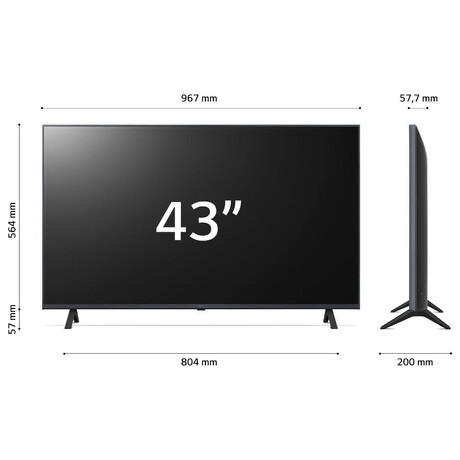 LED SMART TV LG 43UR78006LK