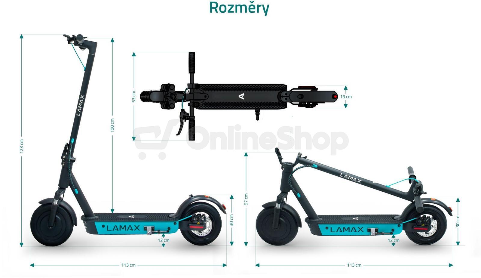 Elektrokoloběžka Lamax eCruiser SC30