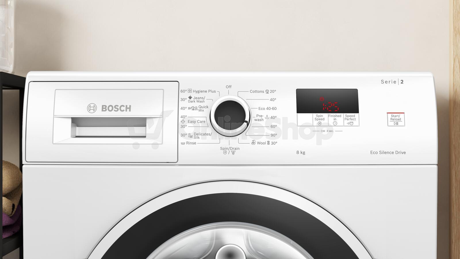 Pračka Bosch WGE03200BY Serie 2