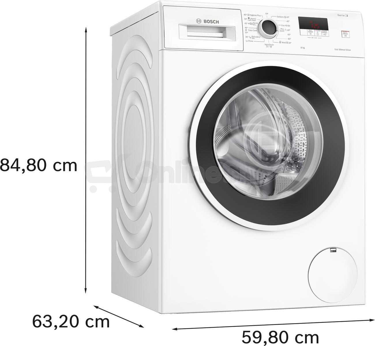 Pračka Bosch WGE03200BY Serie 2