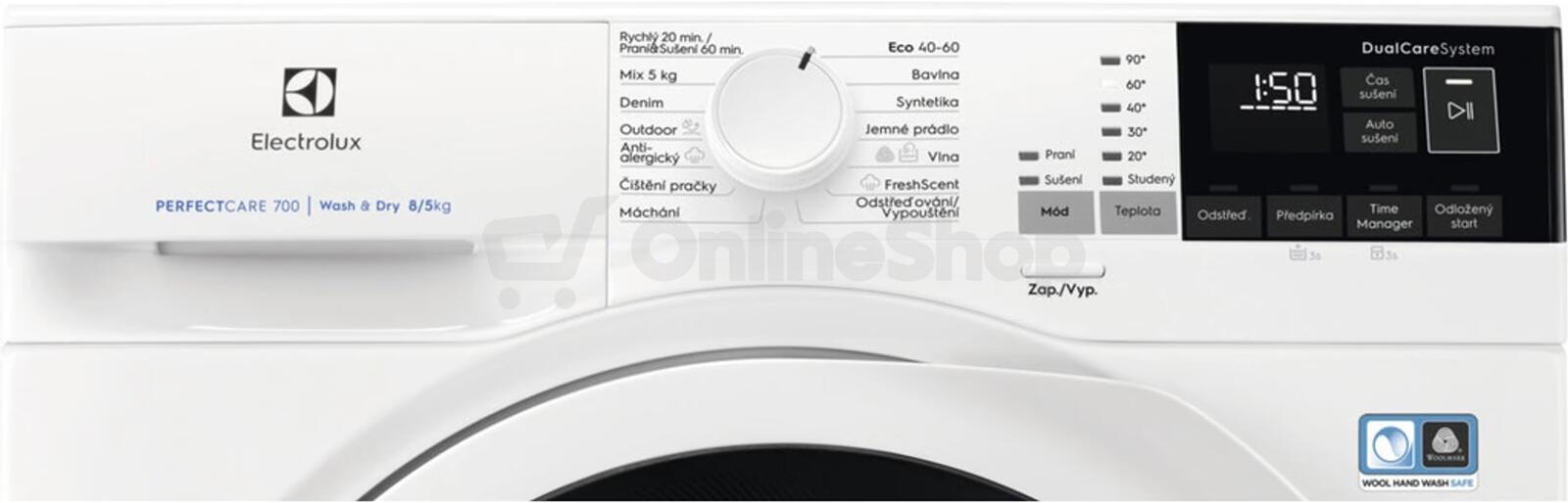 Pračka se sušičkou Electrolux EW7W2682C
