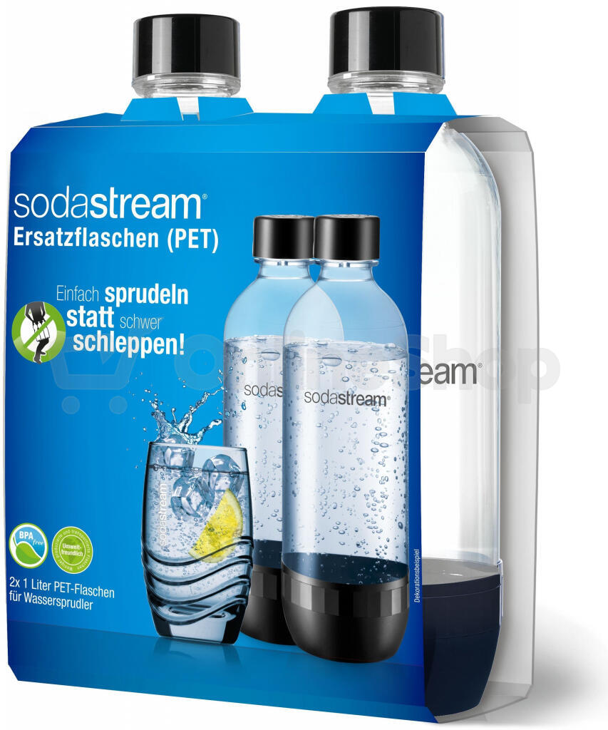 Láhev SodaStream FUSE 2x1l, černá